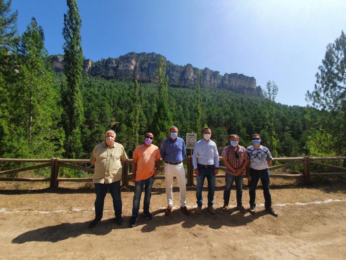 Castilla-La Mancha prosigue con sus actuaciones de mejora de servicios e infraestructuras en el Parque Natural del Alto Tajo