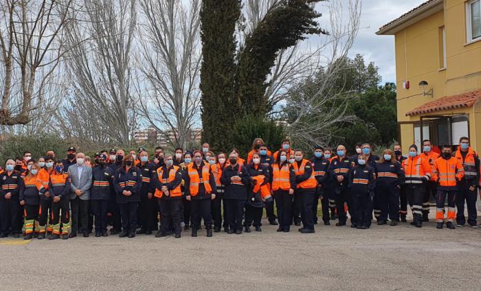 Personal voluntario de Protección Civil mejora su actuación de apoyo logístico en grandes emergencias y su formación básica 