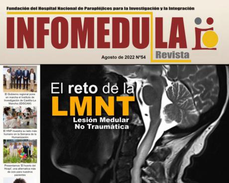 El reto de la lesión medular no traumática protagonista de la revista Infomédula del Hospital Nacional de Parapléjicos 
