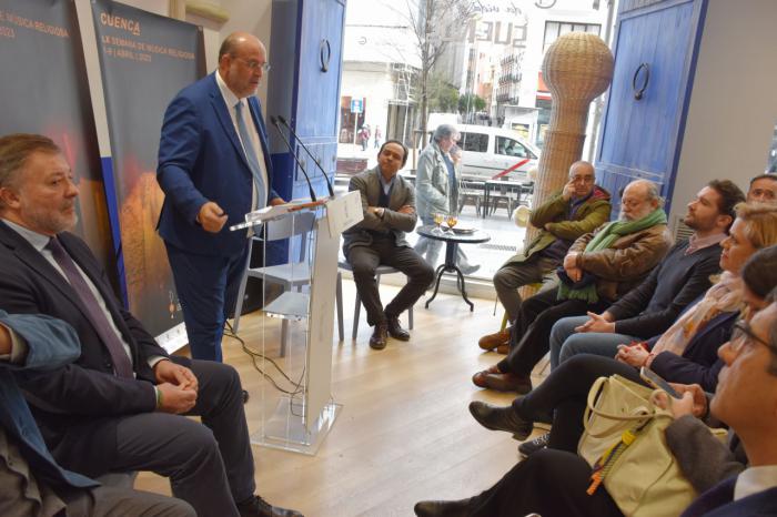 La Oficina Turística de Castilla-La Mancha en Madrid acoge la presentación de la Semana de Música Religiosa