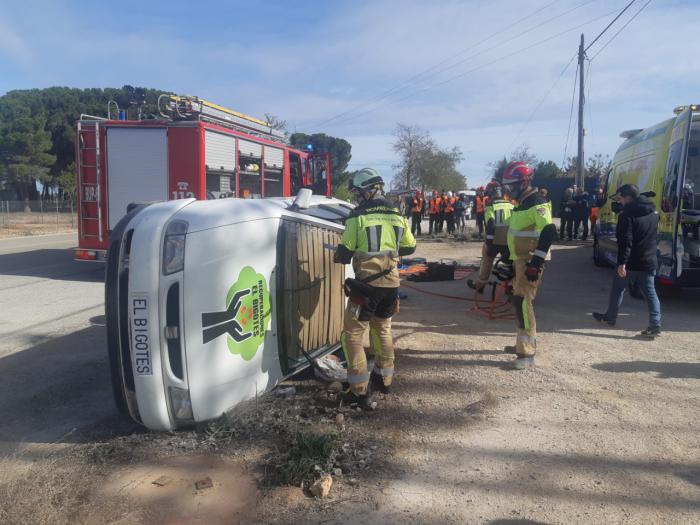 Más de 180 efectivos participan en un simulacro en San Clemente para asegurar una respuesta eficaz ante fenómenos meteorológicos adversos