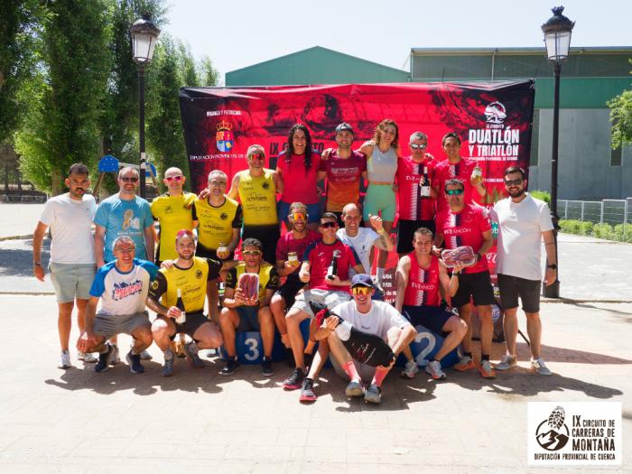 El Duatlón Cross del Queso en Aceite de Villaescusa de Haro vuelve a brillar en el Circuito Diputación con calor, sabor y espectáculo deportivo
