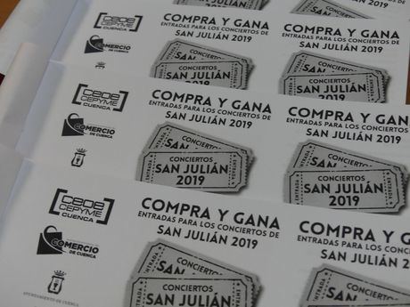 La Asociación de Comercio sorteará 24 entradas para los conciertos de San Julián