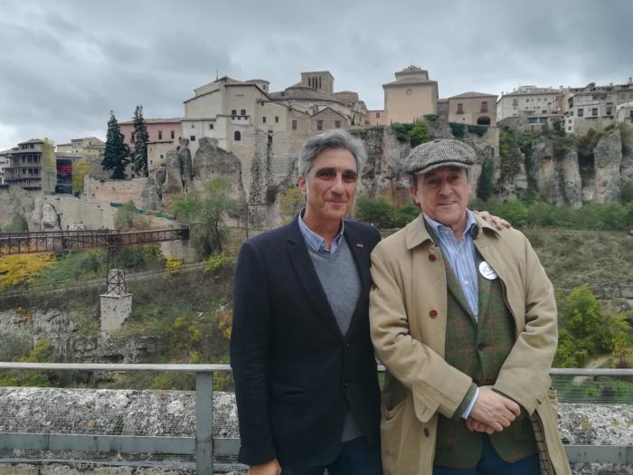 Hermann Tertsch visita Cuenca en apoyo de la candidatura de VOX