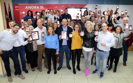 El PSOE de Cuenca arranca la campaña con una pegada virtual de carteles