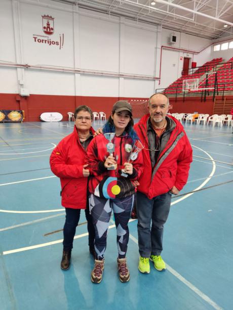 Dos platas y un bronce para Las Lomas en el Campeonato Autonómico de Castilla-La Mancha de Tiro con Arco.