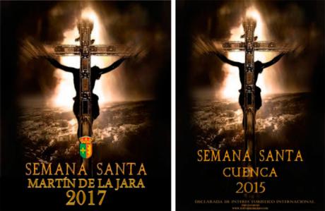 El Ayuntamiento de Martín de la Jara (Sevilla) plagia el cartel de Semana Santa ganador de un concurso fotográfico de 2015 del Amarrado
