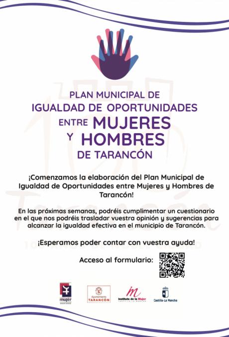 Tarancón abre un proceso de participación ciudadana para la elaboración del Plan Municipal de Igualdad