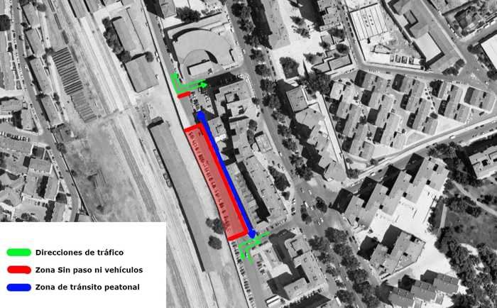 Arrancan las obras de reparación del colector del Paseo del Ferrocarril donde habrá restricciones de tráfico