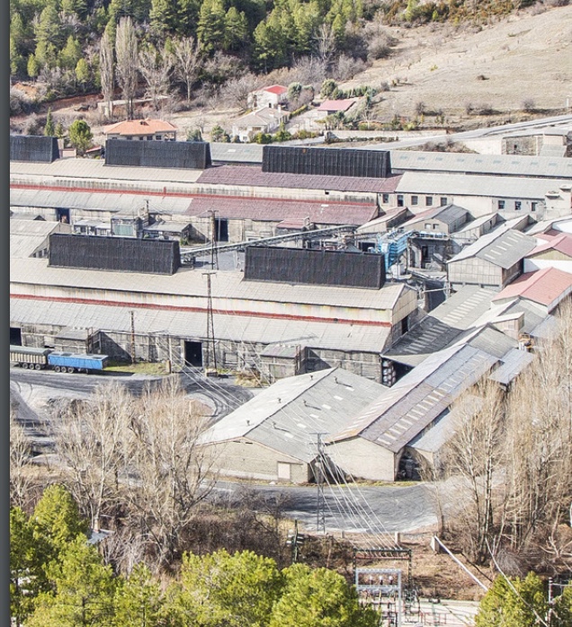 Fábrica de carburo de silicio 'Navarro SiC', ubicada en Puente de Vadillos