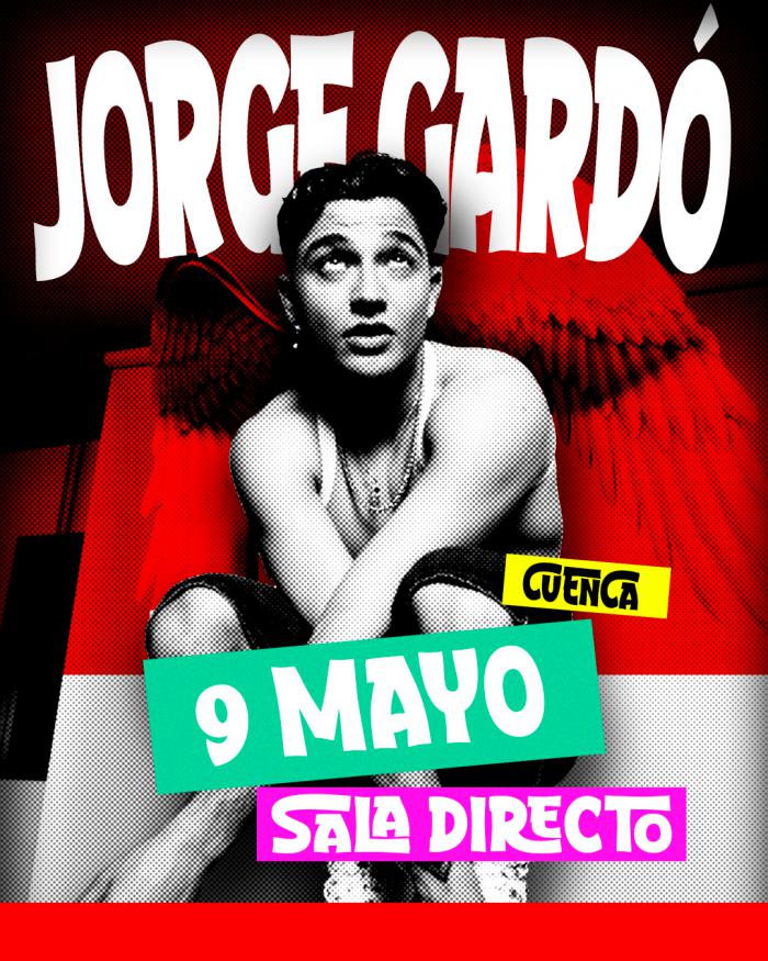 Jorge Gardó debuta en solitario en la Sala Directo de Cuenca el próximo 9 de mayo