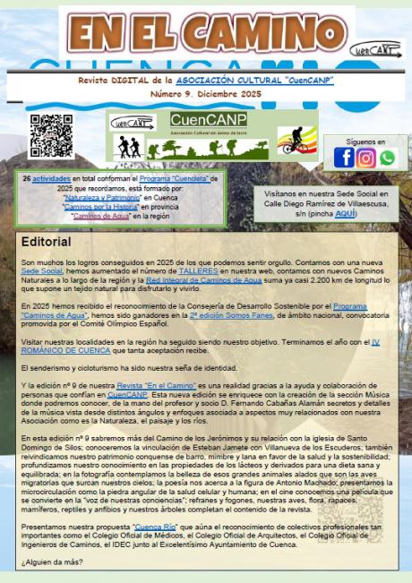 CuenCANP lanza el noveno número de su revista “En el Camino”