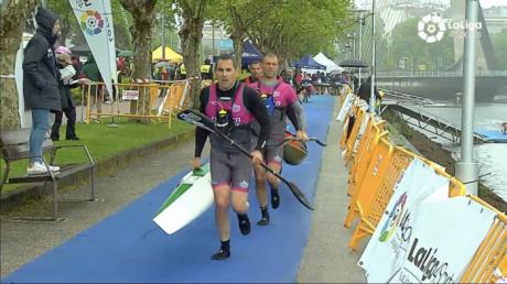 El K2 del C.D. Cuenca Kayak consiguió el bronce en la Copa de España de Maratón