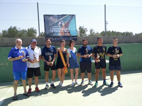 Intenso fin de semana con cuatro pruebas en el Circuito de Frontenis Diputación de Cuenca