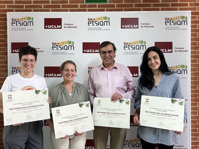 Investigadores de la UCLM reciben el Premio de Investigación en Viticultura y Enología ‘José Luis Mesías Iglesias’