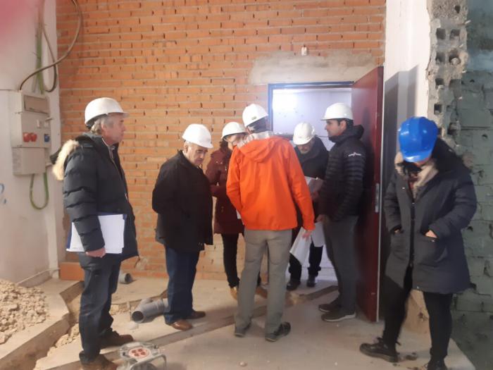 Las obras del Silo de Chillaron avanzan según lo previsto