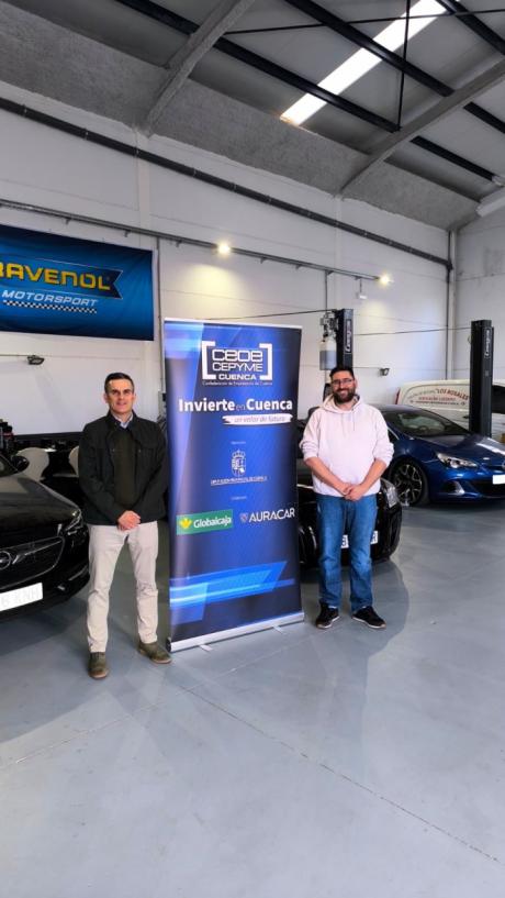 Ángel García Coronado convierte su pasión por la automoción en una nueva empresa en Cuenca