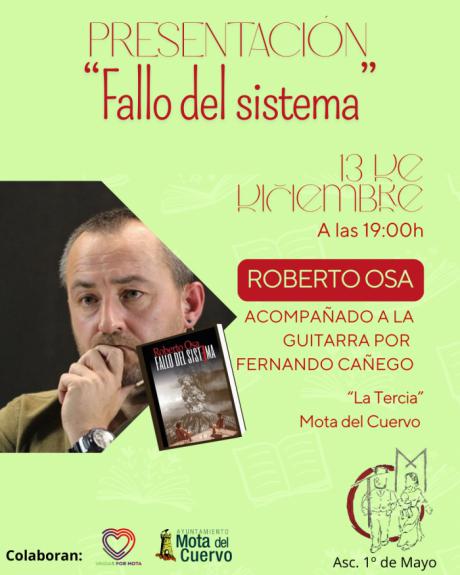 Roberto Osa y Fernando Cañego se dan cita en Mota del Cuervo para una velada literaria y musical