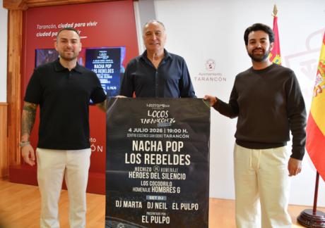 ‘Locos por Tarancón’ reunirá a varias generaciones en una noche de pop y rock nacional