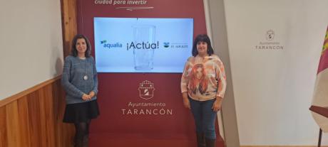 Tarancón se suma a la campaña de concienciación para el consumo responsable de agua de la Mancomunidad de Aguas El Girasol y Aqualia