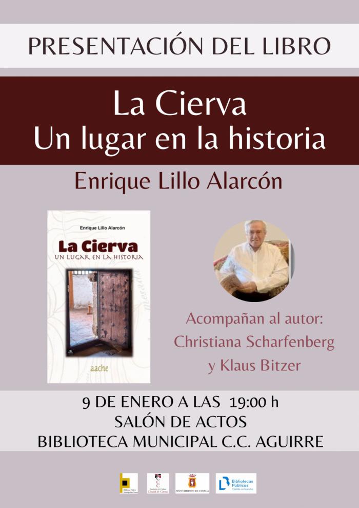 Presentación del libro 'La Cierva. Un lugar en la historia' el 9 de enero en Cuenca