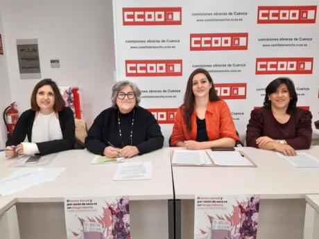 Las trabajadoras de las viviendas de mayores de Cuenca se organizan para defender el servicio y reclamar mejoras laborales