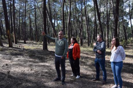 La Diputación impulsa trabajos forestales para garantizar un turismo sostenible