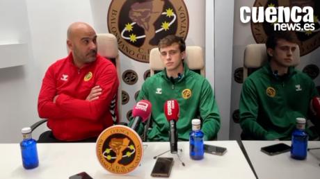 Rueda de prensa de Lidio Jiménez y Santi Barceló previa al partido ante los arandinos
