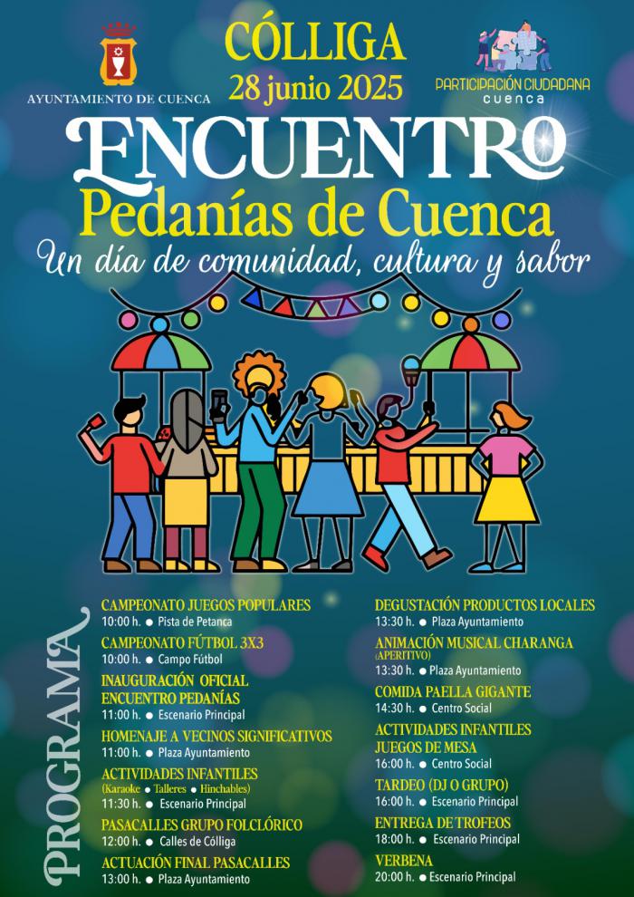 Encuentro de Pedanías 2025: música, deporte y tradición en un día de convivencia en Cólliga