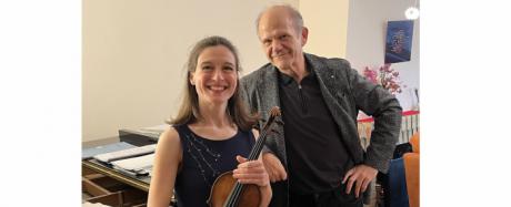 El Auditorio José Luis Perales acoge un recital de violín y piano dentro del ciclo ‘Nuestros martes’