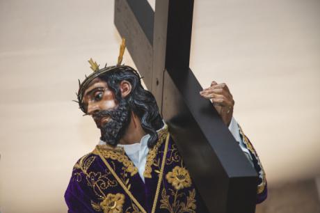 La Hermandad de Nuestro Padre Jesús Nazareno de El Salvador celebra este fin de semana sus cultos cuaresmales en honor a Jesús Caído