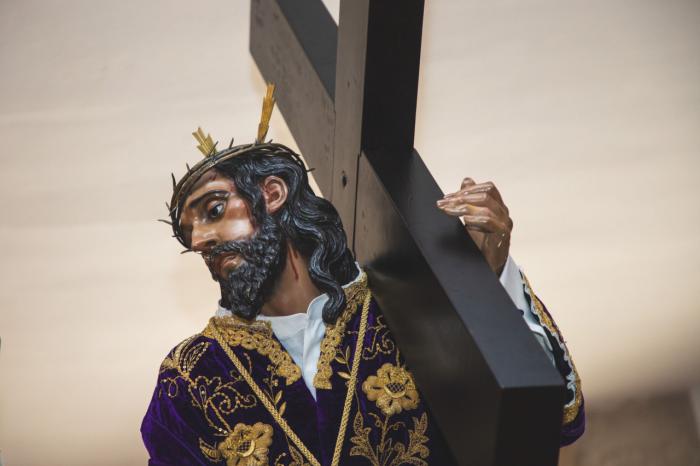 La Hermandad de Nuestro Padre Jesús Nazareno de El Salvador celebra este fin de semana sus cultos cuaresmales en honor a Jesús Caído