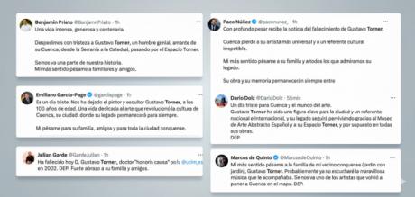 Cuenca y Castilla-La Mancha lamentan la pérdida de Gustavo Torner, icono cultural del siglo XX