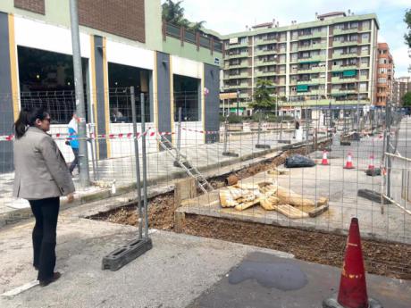 Jiménez exige al Ayuntamiento de Cuenca la reparación inmediata de las calles afectadas por la red de calor de Rebi