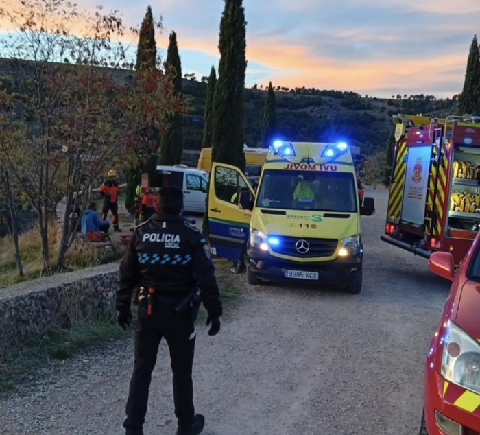 Rescatada una escaladora tras precipitarse cinco metros en la Cueva de la Zarza
