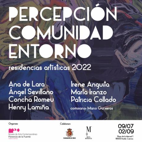 La exposición “Percepción, comunidad, entorno: residentes 2022 llega a la Museo de Arte Contemporáneo Florencio de la Fuente