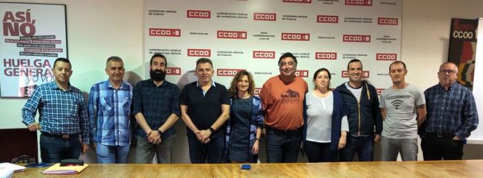 Los representantes de CCOO en “Ambulancias Cuenca UTE” se reúnen para organizar y preparar la nueva etapa que comienza con la constitución del Comité de Empresa