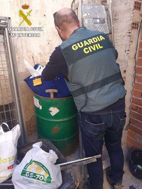 La Guardia Civil desarticula dos grupos criminales responsables de 28 robos en explotaciones agrícolas de la comarca de La Mancha conquense