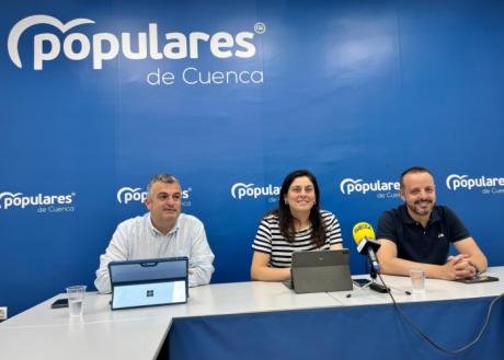 El Grupo Popular replica a Sahuquillo y denuncia "nerviosismo" y "falta de rumbo" en el PSOE conquense