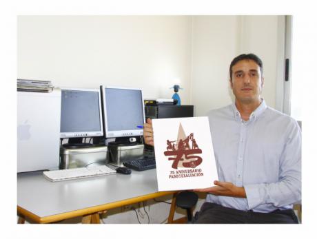 Rubén Lucas García gana el concurso del logotipo del 75 aniversario del Paso de la Exaltación de la Hermandad del Santísimo Cristo del Perdón