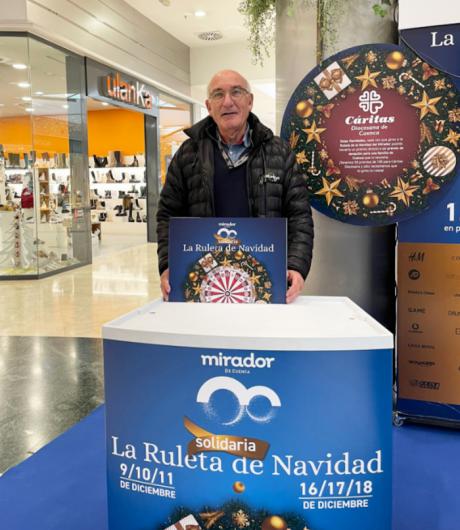 La Ruleta Solidaria en favor de Cáritas vuelve al Mirador con hasta 1.500 € en premios