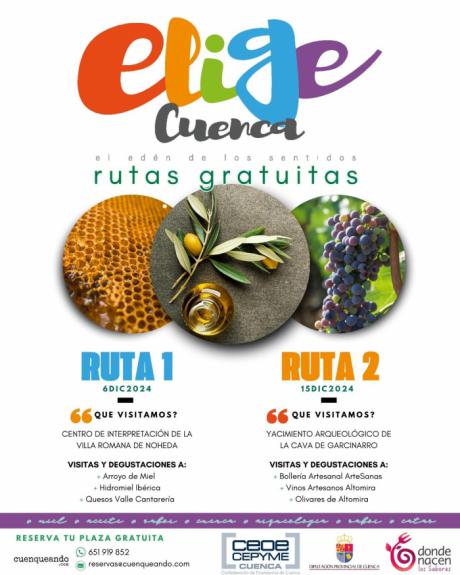 Elige Cuenca organiza una ruta gratuita este viernes con visita a la Villa Romana de Noheda y a productores locales