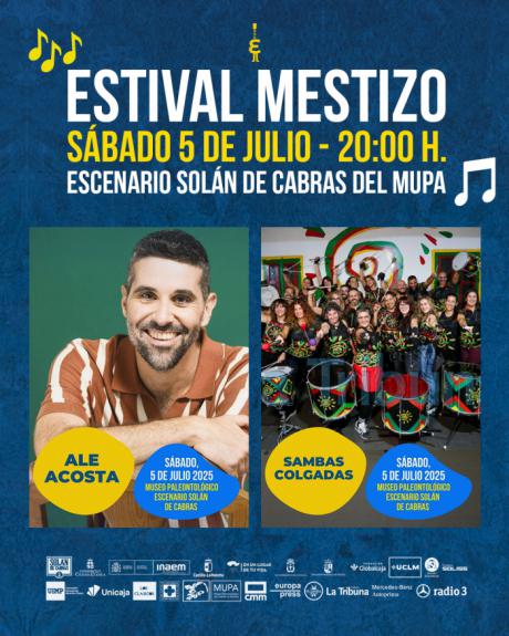 Ale Acosta y Sambas Colgadas pondrán el broche festivo a Estival Cuenca 25 este sábado
