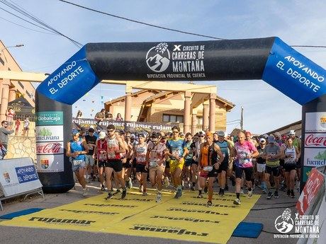 Eva Valera e Israel Fernández ganan el XIII Trail Piedra del Yunque de Villalba de la Sierra