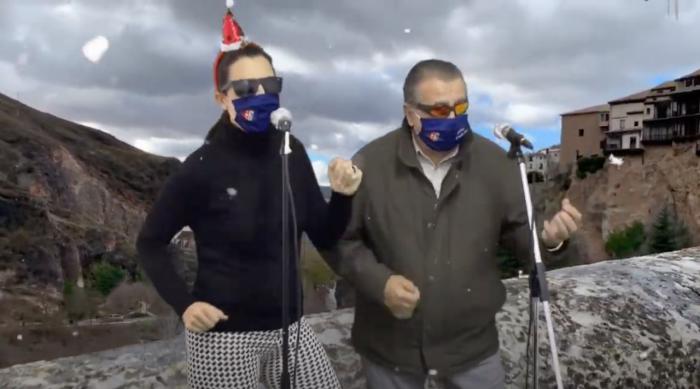 El colegio Santa Ana recibe a la Navidad con un villancico dedicado a Cuenca