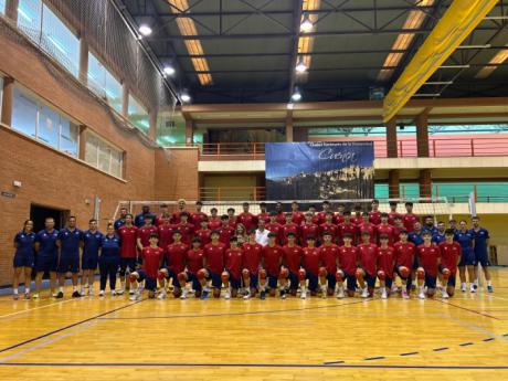 Cuenca se convierte en capital del voleibol internacional con la concentración de las selecciones U19, U17 y U16 de España, y U18 de Francia