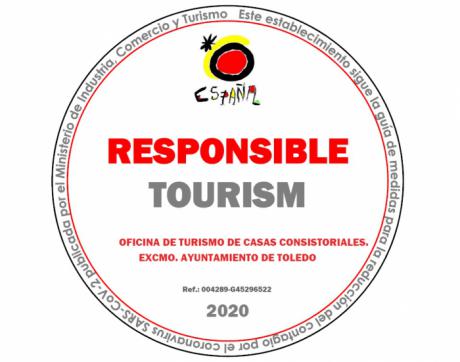 Toledo cuenta ya con el sello de ‘Turismo Responsable’ del Ministerio que garantiza un servicio de calidad y seguro al visitante