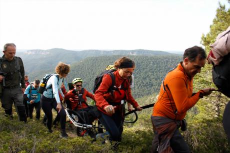 El proyecto ‘Senderos inclusivos’ convierte la Serranía conquense en un espacio accesible para personas con diversidad funcional