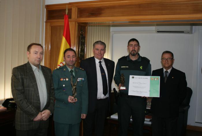 El Seprona de la Guardia Civil de Cuenca recibe un reconocimiento por su labor de protección de “Las Chorreras”