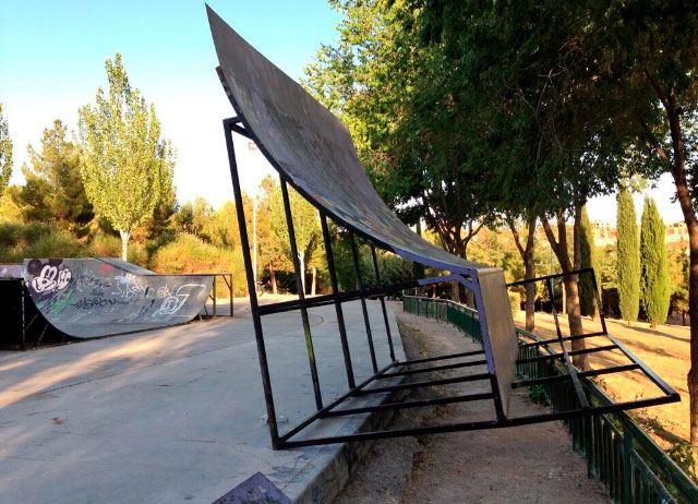 Skate park en el Parque Dos Ríos